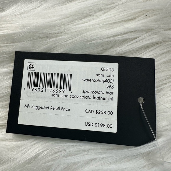 NWT Kate Spade New York - Sam Icon Leather Mini Pochette Watercolour Blue - Picture 13 of 13